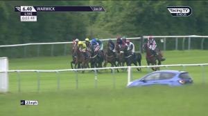 Video preview image for Warwick 18:40 - Get Ahead Maiden Hurdle (4)