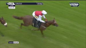 Video preview image for Carlisle 18:55 - Follow Us On X At Betrhino Restricted Novice Stakes (3)