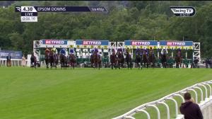 Video preview image for Epsom Downs 16:30 - Betfred Derby (Group 1) (1)