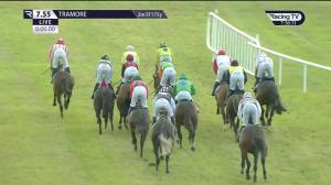 Video preview image for Tramore 19:55 - Racing TV Supporting Irish Racing Handicap Hurdle