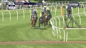 Video preview image for Fakenham 14:35 - Us Airforce Bloody Hundredth Novices' Handicap Hurdle (5)
