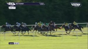 Video preview image for Wetherby 18:30 - British Stallion Studs EBF Restricted Maiden Fillies' Stakes (5)