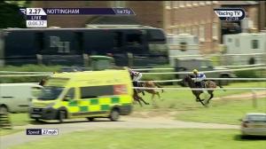 Video preview image for NOTTINGHAM 14:27 - Become A Member Of Nottingham Racecourse 'Hands and Heels' Apprentice Handicap (6)