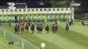 Video preview image for NOTTINGHAM 14:57 - Abba Fever Raceday Book Now EBF Maiden Fillies' Stakes (5)