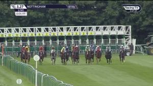 Video preview image for NOTTINGHAM 15:27 - Dont Miss Fiver Friday Raceday 19th July Handicap (4)