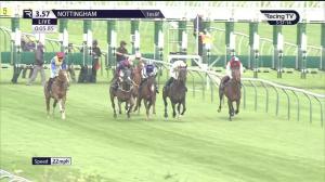 Video preview image for NOTTINGHAM 15:57 - Experience Hospitality At Nottingham Racecourse Handicap (4)