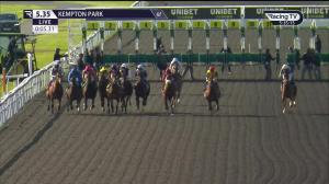 Video preview image for KEMPTON PARK 17:35 - Unibet More Boosts In More Races Maiden Fillies' Stakes (5)