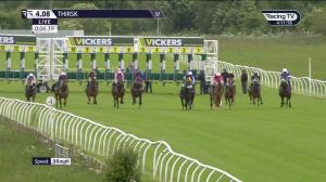 Video preview image for Thirsk 16:08 - Download The Vickers.Bet App Fillies' Handicap (5)