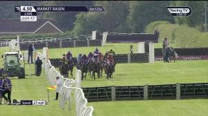 Video preview image for Market Rasen 16:50 - Gallery Premium Partners Handicap Hurdle (5)