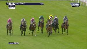 Video preview image for Goodwood 19:05 - Degen Distillery X Malatonka Apprentice Fillies' Handicap (5)