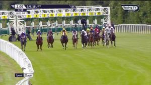 Video preview image for Salisbury 14:00 - Danny McNab Bookmakers British EBF Restricted Novice Stakes (Qualifier) (4) (Div 1)