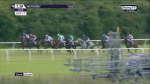 Video preview image for WETHERBY 19:30 - Angie Cliffe 50th Birthday Celebration Fillies' Handicap (5)