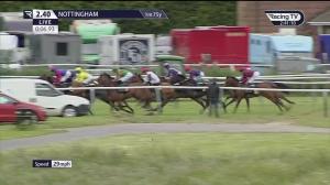 Video preview image for NOTTINGHAM 14:40 - Euro2024 Daily Giveaways On rhino.bet Maiden Stakes (5)