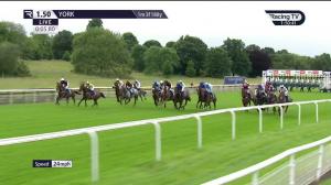 Video preview image for York 13:50 - Queen Mother's Cup Handicap (Female Amateur Jockeys) (3)