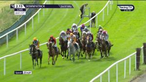 Video preview image for Downpatrick 14:15 - Randox (Q.R.) Handicap Hurdle (Div 1)