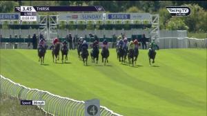 Video preview image for Thirsk 15:45 - Cure Leukaemia Fillies' Novice Stakes (4)