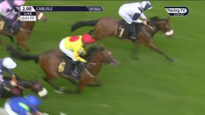 Video preview image for Carlisle 14:00 - Download The Rhino Bet App Restricted Maiden Stakes (5)
