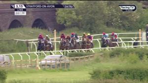 Video preview image for Stratford-on-Avon 17:15 - 21st July Is Ladies Day Novices' Limited Handicap Hurdle (5) (Div 1)