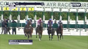 Video preview image for Ayr 16:10 - Talk To Thompsons EBF Maiden Stakes (4)