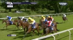Video preview image for Pontefract 15:00 - Pontefract Castle Fillies' Stakes (Listed) (1)