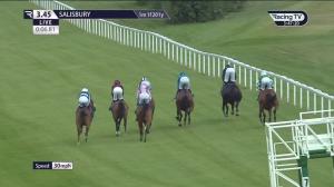 Video preview image for Salisbury 15:45 - A36 Motor Company British EBF Maiden Stakes (4)