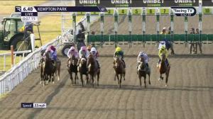 Video preview image for KEMPTON PARK 18:40 - Kindred-We Strive For better/EBF "Confined" Maiden Stakes (4)