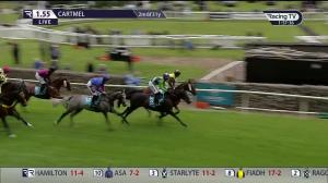 Video preview image for CARTMEL 13:55 - Traffic Management Mares' Handicap Hurdle (5) (Div 1)