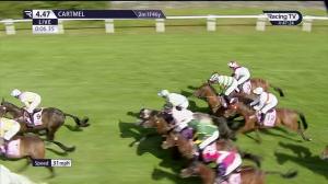 Video preview image for CARTMEL 16:47 - Dinosaurs Amateur Jockeys' Handicap Hurdle (4)