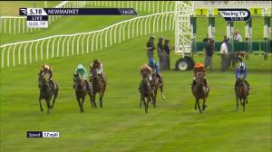 Video preview image for Newmarket 17:10 - Mutasaabeq At The National Stud Handicap (3)
