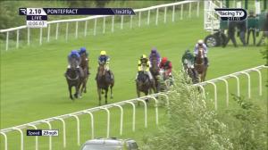 Video preview image for Pontefract 14:10 - 22nd Wilfred Underwood Memorial Amateur Jockeys' Handicap (5)