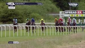 Video preview image for Pontefract 15:45 - bettingsites.co.uk Betting Sites Handicap (4)