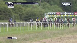 Video preview image for Pontefract 16:45 - Wayne Conway Memorial Handicap (6)