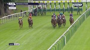 Video preview image for Haydock Park 19:53 - Barrie Wells Trust Box4kids Handicap (4)