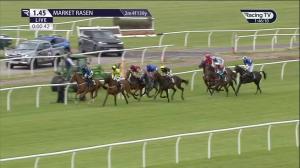 Video preview image for Market Rasen 13:45 - Tom Halliday Memorial Conditional Jockeys' Handicap Hurdle (5) (Div 1)