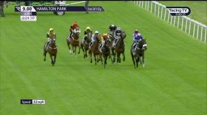 Video preview image for Hamilton Park 21:00 - Follow Us On X @hamiltonparkrc Handicap (6)