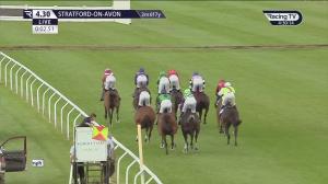 Video preview image for Stratford-on-Avon 16:30 - University Hospitals Birmingham Charity Novices' Limited Handicap Hurdle (5) (Div 1)
