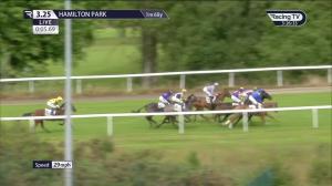 Video preview image for Hamilton Park 15:25 - Racing TV HD On Sky 424 Novice Stakes (5)