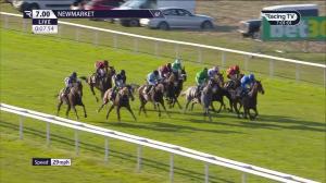 Video preview image for Newmarket 19:00 - Irish Stallion Farms EBF Fillies' Handicap (3)