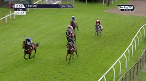 Video preview image for Cartmel 15:55 - Weatherbys Hamilton Novices' Limited Handicap Chase (3)