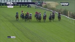Video preview image for York 18:40 - Ire-Incentive, It Pays To Buy Irish EBF Restricted Novice Stakes (Qualifier) (3)