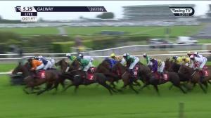 Video preview image for Galway 17:25 - Easyfix Handicap Hurdle