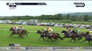 Video preview image for Sligo 17:35 - Martin Reilly Hyundai Mares Maiden Hurdle