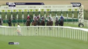 Video preview image for Newmarket 13:55 - Tattersalls Online £40,000 EBF "Newcomers'" Maiden Fillies' Stakes (2)