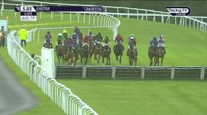 Video preview image for Exeter 17:03 - Explore Shared Ownership At inthepaddock.co.uk Amateur Jockeys' Handicap Hurdle (5)