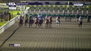 Video preview image for Kempton Park 16:10 - Unibet Zero% Mission EBF Fillies' Novice Stakes (GBB Race)