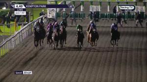 Video preview image for Kempton Park 16:40 - Unibet Support Safe Gambling Novice Stakes (GBB Race)