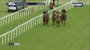 Video preview image for Musselburgh 13:45 - Livescore Bet Mares' Handicap Hurdle