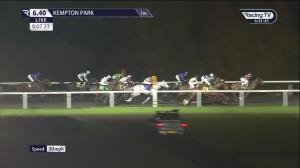 Video preview image for Kempton Park 18:40 - Unibet More Extra Place Races Handicap
