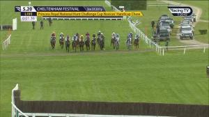 Video preview image for Cheltenham 17:20 - Princess Royal National Hunt Challenge Cup Novices' Handicap Chase (GBB Race)