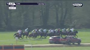 Video preview image for Cork 14:27 - Racing Home For Easter Festival April 19th - 21st Handicap Hurdle (0-100)